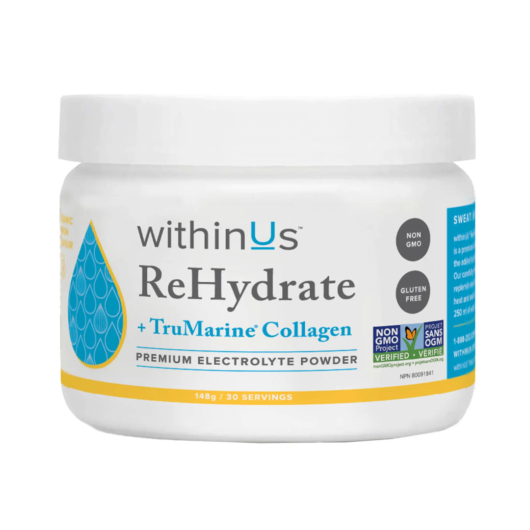 ReHydrate + TruMarine® Collagen Jar LEMON - 30 份装